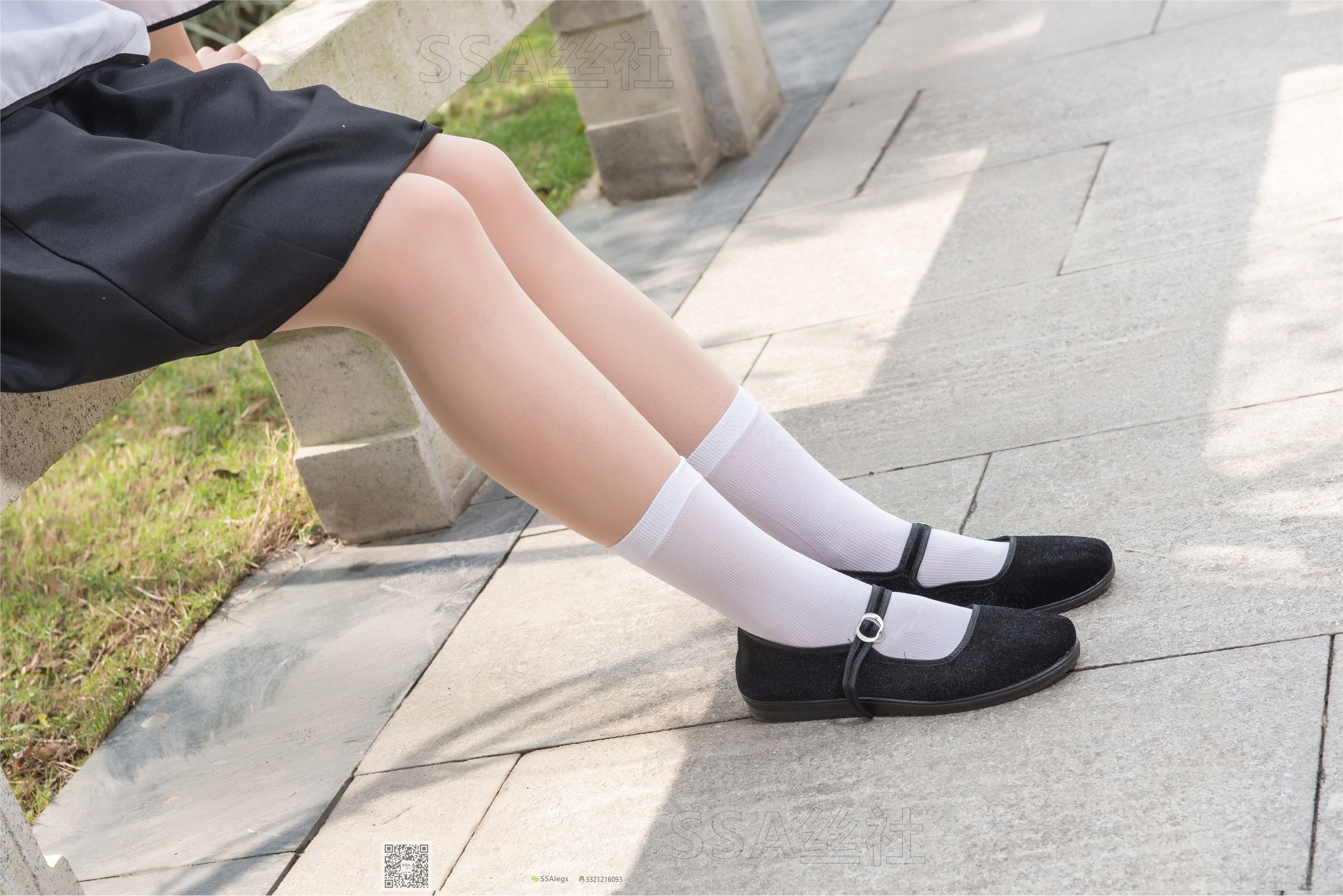 SSA丝社 超清写真 NO.068 君君 民国学妹肉丝白袜